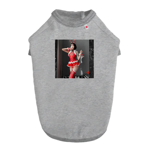 Women Femme Ruffle Hollow Out Teddy Bodysuit Bows Stocking Red Christmas Victorias Secret Dog T-shirt