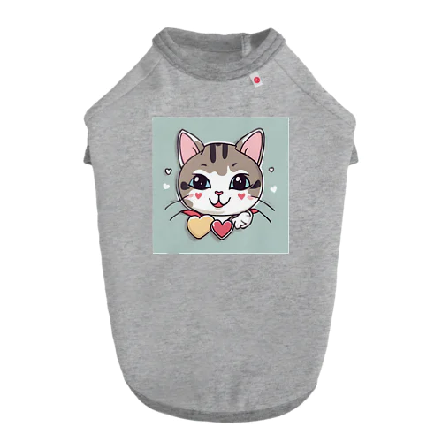 子供が考えてくれた猫 ドッグTシャツ