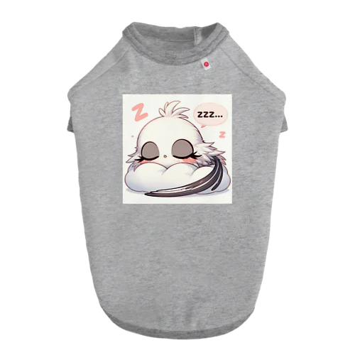 Long-tailed Tit 7 ドッグTシャツ