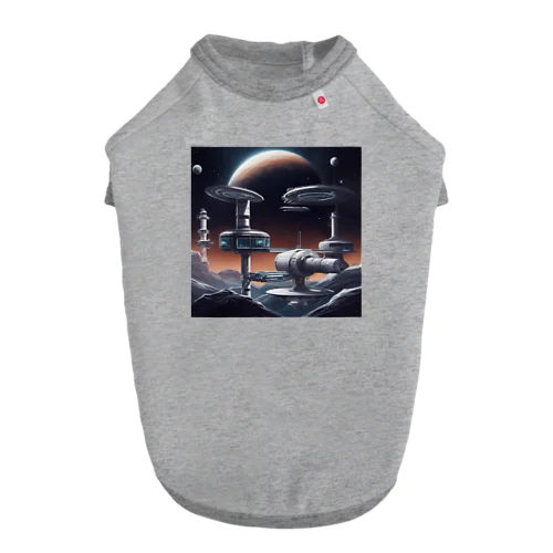 1. Futura Space Station Dog T-shirt