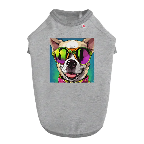 サングラスな犬 Dog T-shirt