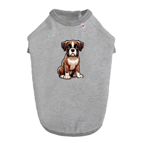 ボクサー【かわいい動物たち】 Dog T-shirt