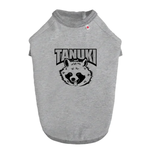 タヌキROCK Dog T-shirt