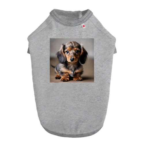 可愛らしい子犬 ドッグTシャツ