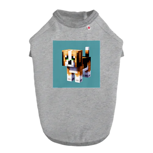 minecraft風ビーグル Dog T-shirt