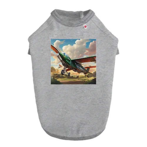 飛行機 Dog T-shirt