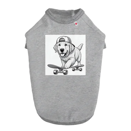 スケートボード犬 Dog T-shirt