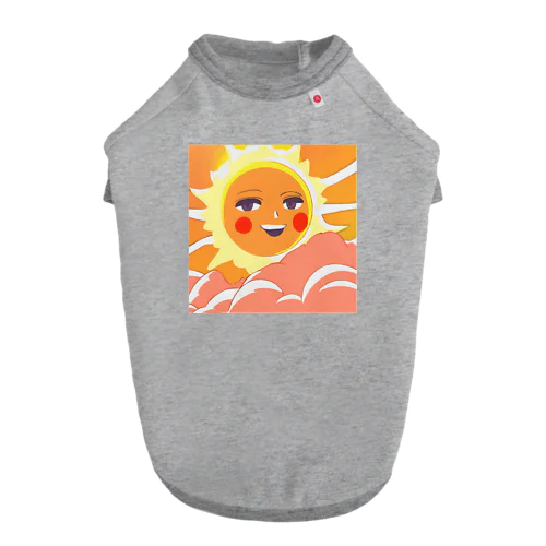 太陽のように明るく元気よく Dog T-shirt