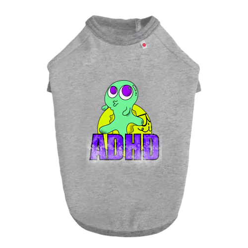 Character logo 『ADHD』 Dog T-shirt