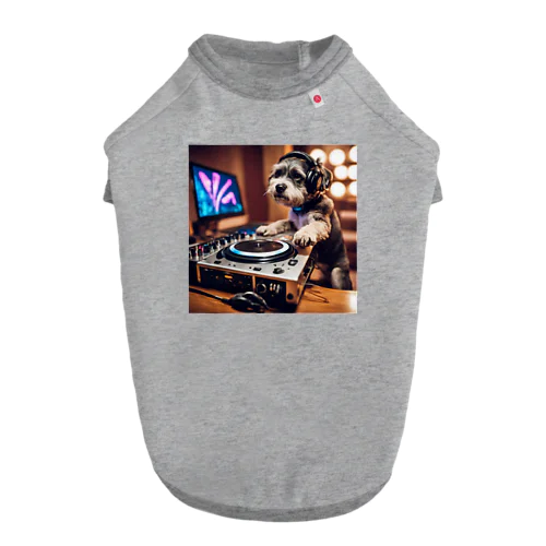 DJ犬 ドッグTシャツ