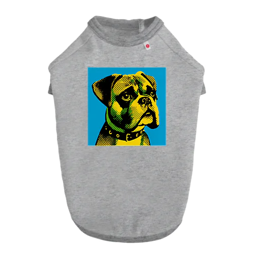 カラフル犬 Dog T-shirt