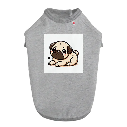 コロコロアニメパグ Dog T-shirt