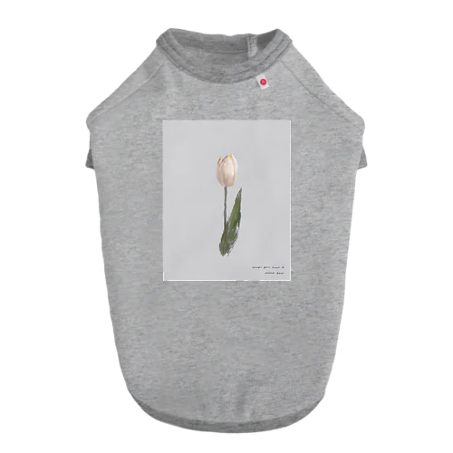 Cherry Blossom Tulips ドッグTシャツ