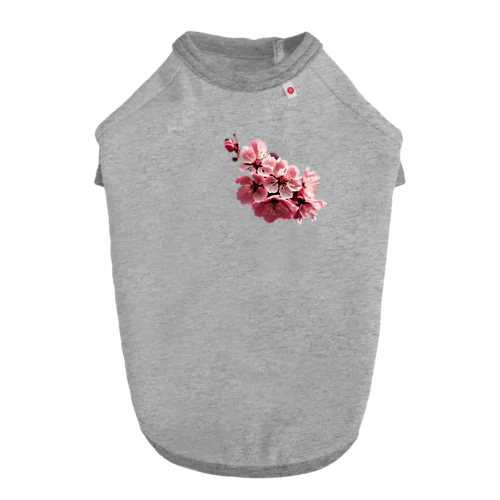 桜 Dog T-shirt