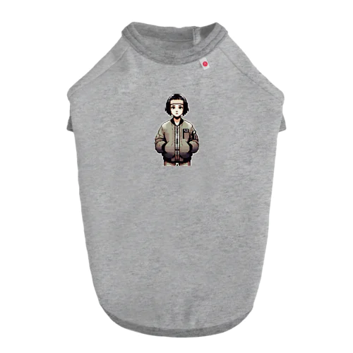 girl（pixel art） ドッグTシャツ