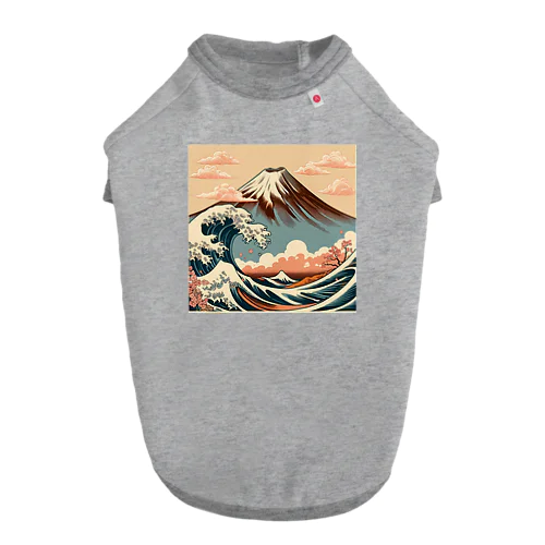 永遠の富士山 ドッグTシャツ