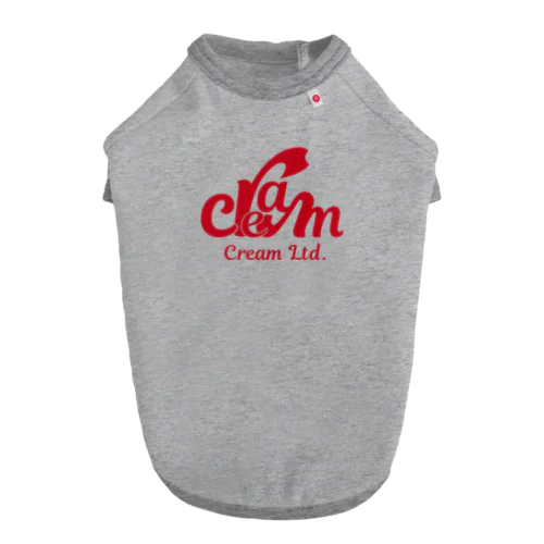 Cream ドッグTシャツ