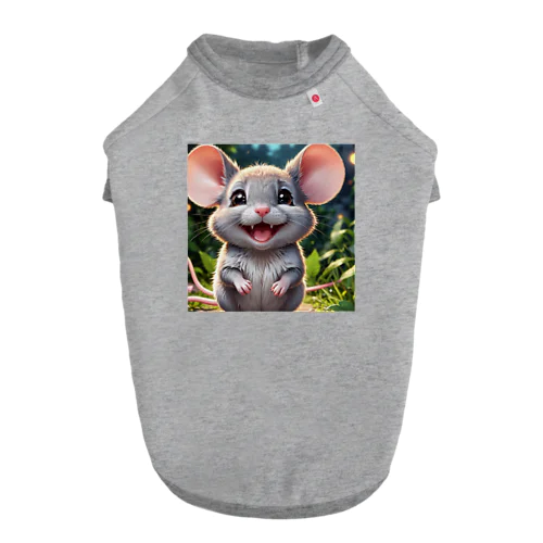 このチャーミングなネズミがあなたの心を癒します。 Dog T-shirt