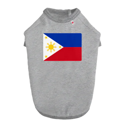 フィリピンの国旗 ドッグTシャツ