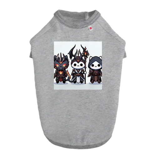 魔王にゃんこと側近にゃんこ ドッグTシャツ