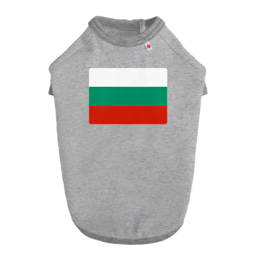 ブルガリアの国旗 ドッグTシャツ