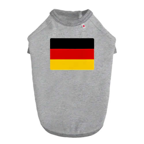 ドイツの国旗 ドッグTシャツ