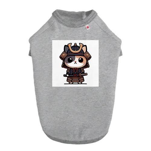 武士にゃんこ２ Dog T-shirt