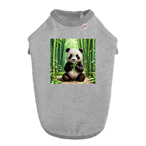 可愛いパンダ Dog T-shirt
