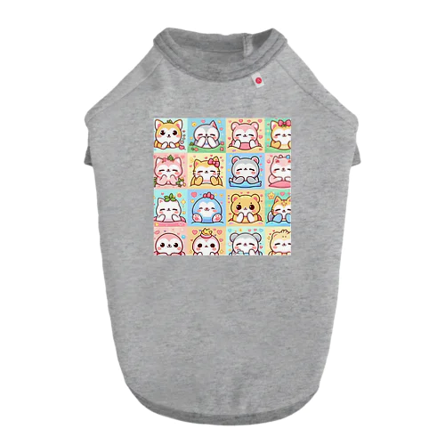 カワイイ動物 ドッグTシャツ