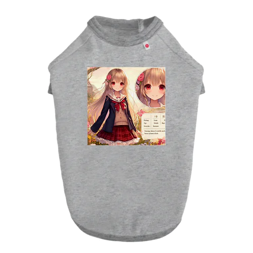 世界に1つ限定　アニメグッズ ドッグTシャツ