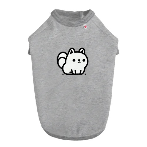 シンプルで愛らしい犬 Dog T-shirt