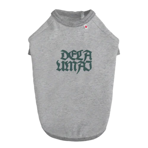 dela umai ロックロゴTシャツ ドッグTシャツ