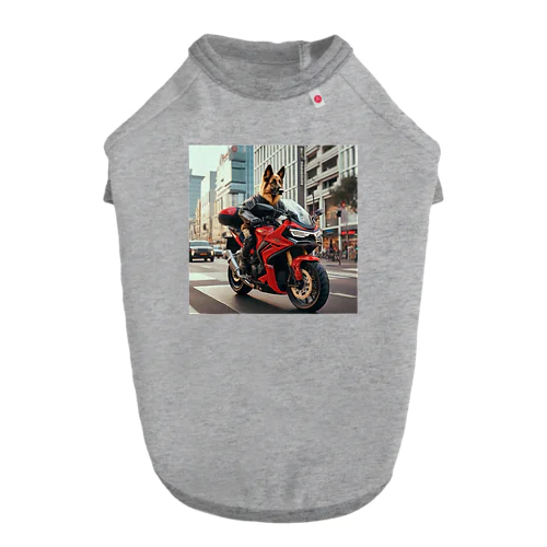 街角の犬ライダー Dog T-shirt