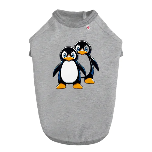 Muscle Penguin ドッグTシャツ
