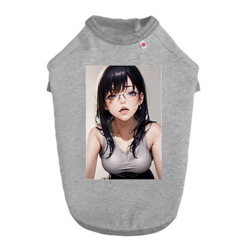 黒髪美少女　美鈴ちゃん２ ドッグTシャツ