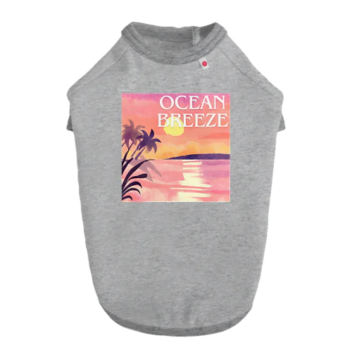 Ocean breeze ドッグTシャツ