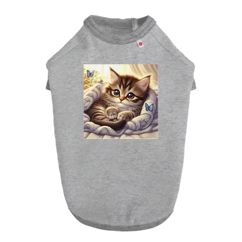 可愛い子猫1 ドッグTシャツ