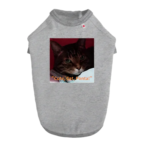 "cute. Cat. Ponta!" Dog T-shirt