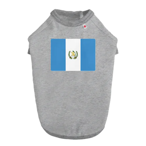 グアテマラの国旗 ドッグTシャツ