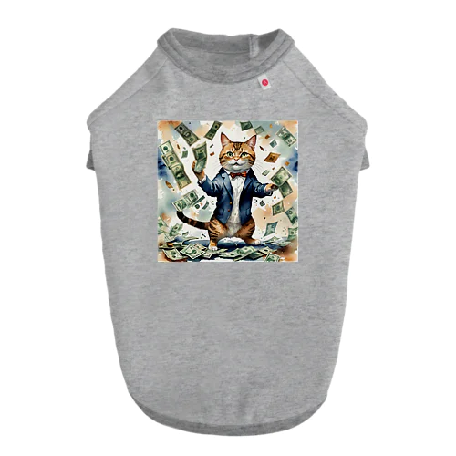 猫社長 Dog T-shirt