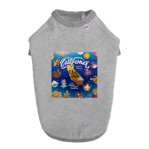 ♡California♡ice cream♡ ドッグTシャツ