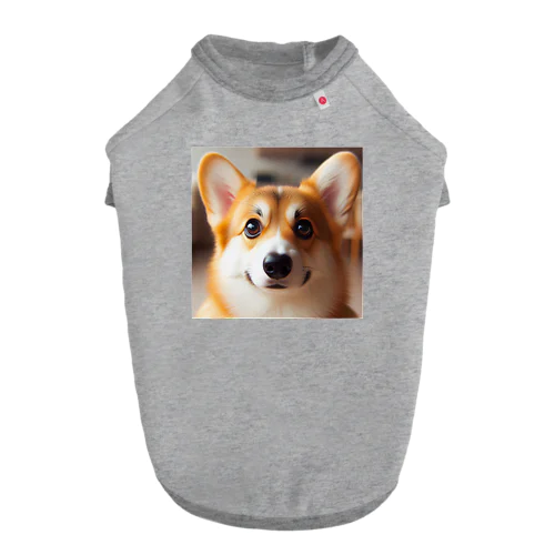 コーギー君　スマイル Dog T-shirt