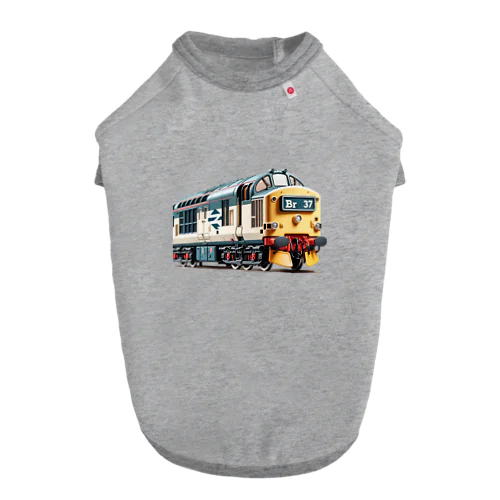 鉄道模型 04 ドッグTシャツ