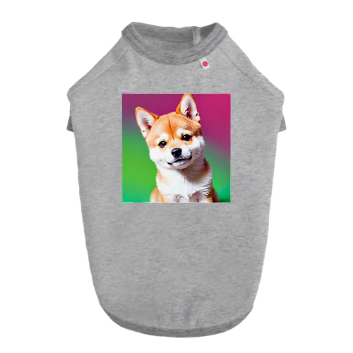 キュルルン顔の柴犬さん Dog T-shirt