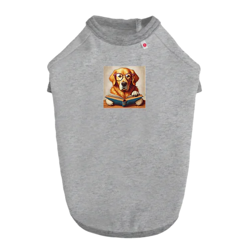 インテリ犬 ドッグTシャツ