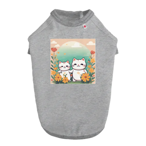 Cutie cat❤︎ ドッグTシャツ