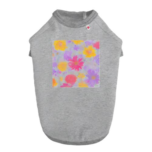 Flower ドッグTシャツ