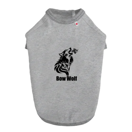 Bow Wolf Dog T-shirt