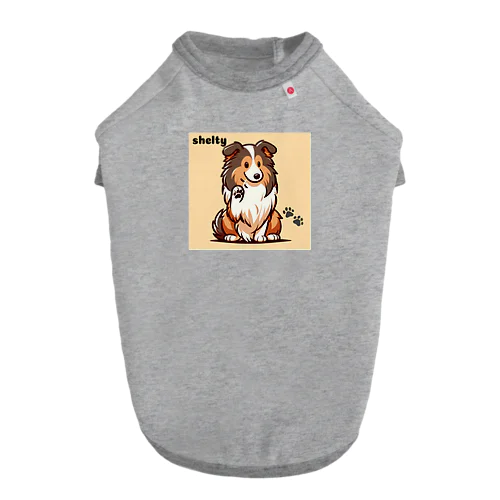 シェルティタッチ！ Dog T-shirt