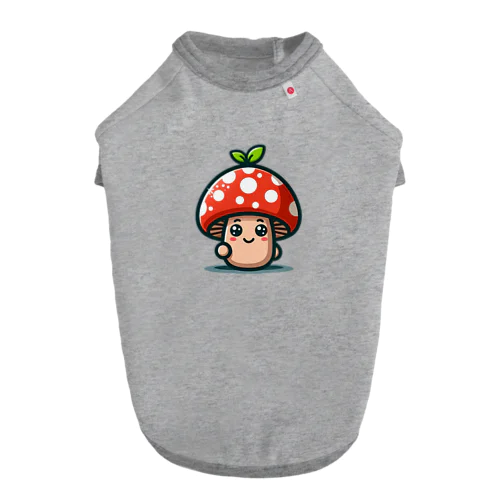 かわいいキノコくん🍄 ドッグTシャツ